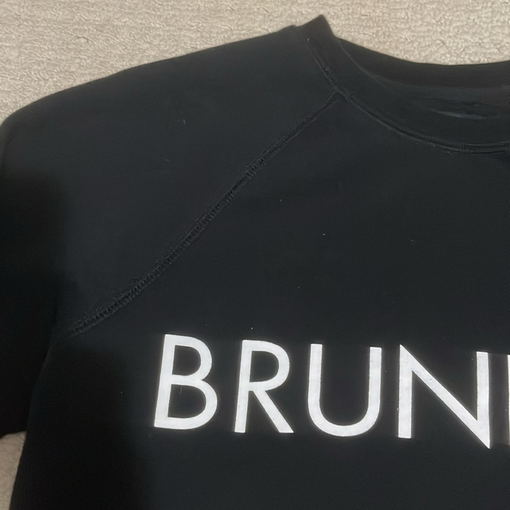 Brunette the Label Classic Sweatshirt in Black Size XS / Small - Picture 3 of 10
